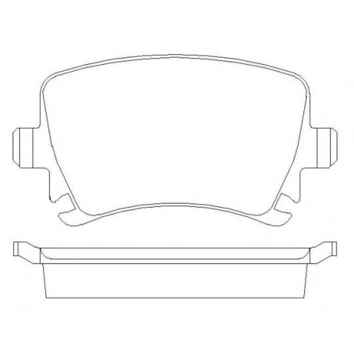 Колодки тормозные  BREMBO P85095