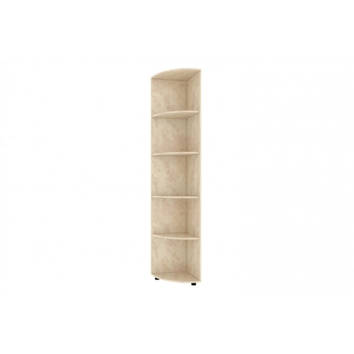 Стеллаж-окончание "Александрия", цвет рустика