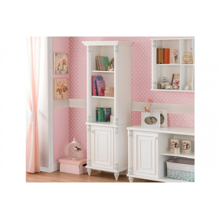 Стеллаж Romantic, цвет белый