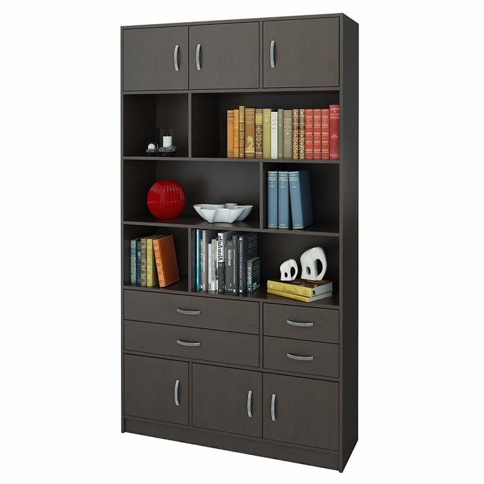 Стеллаж "Либерти-6", цвет венге магия