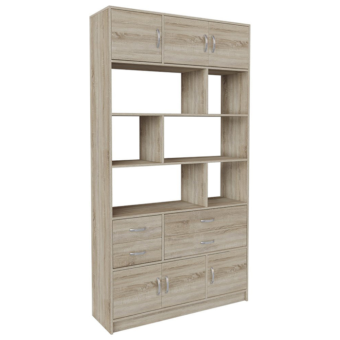 Стеллаж "Либерти-6", цвет дуб сонома