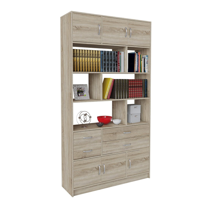 Стеллаж "Либерти-6", цвет дуб сонома