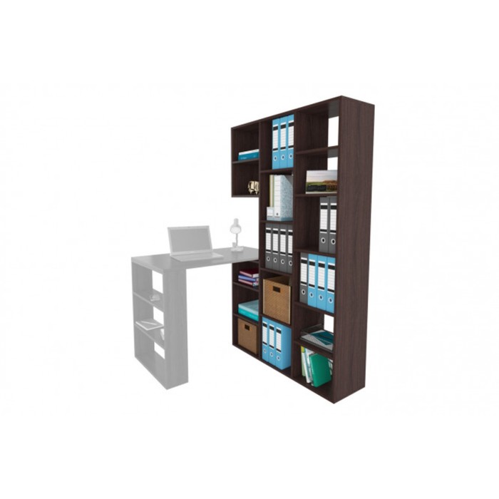 Стеллаж "Рикс-1", цвет венге