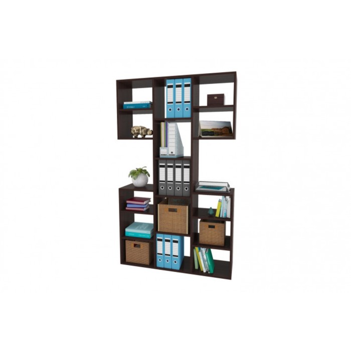 Стеллаж "Рикс-3", цвет венге