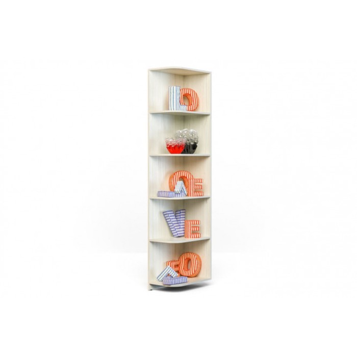 Стеллаж угловой "Актив", цвет сосна скандинавия