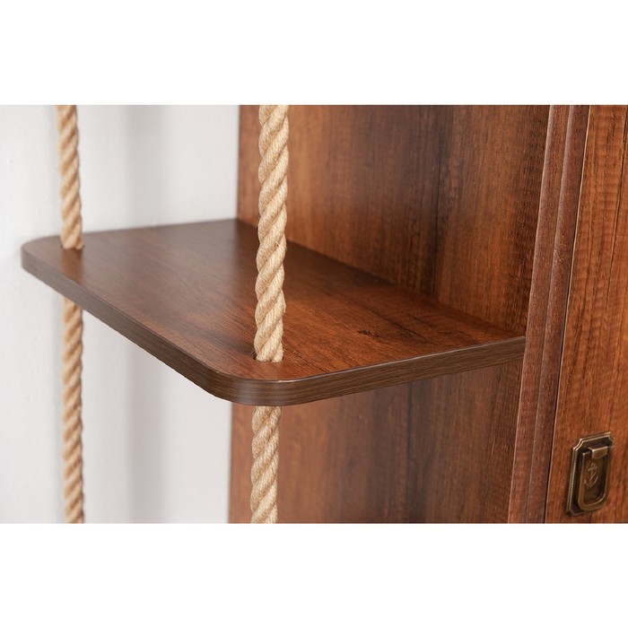 Стеллаж торцевой "Навигатор", цвет дуб каньон