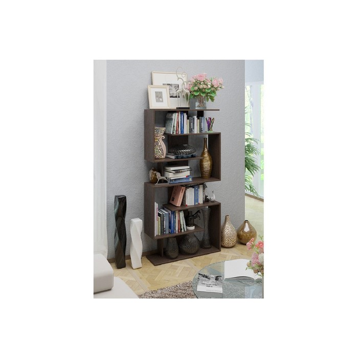 Стеллаж "Зет-1", цвет венге