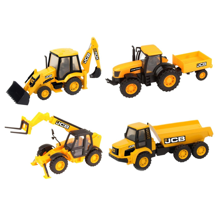 Машинка JCB "Стройка", МИКС