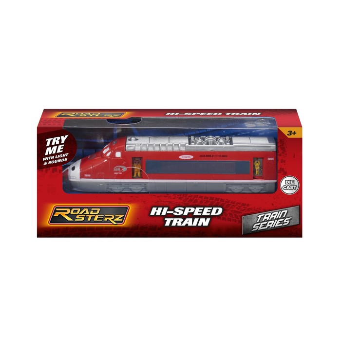 Игрушка "Скоростной поезд" со звуковыми эффектами, МИКС