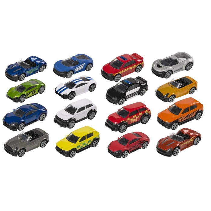 Машинка металлическая "Street Machines", 10 см, МИКС