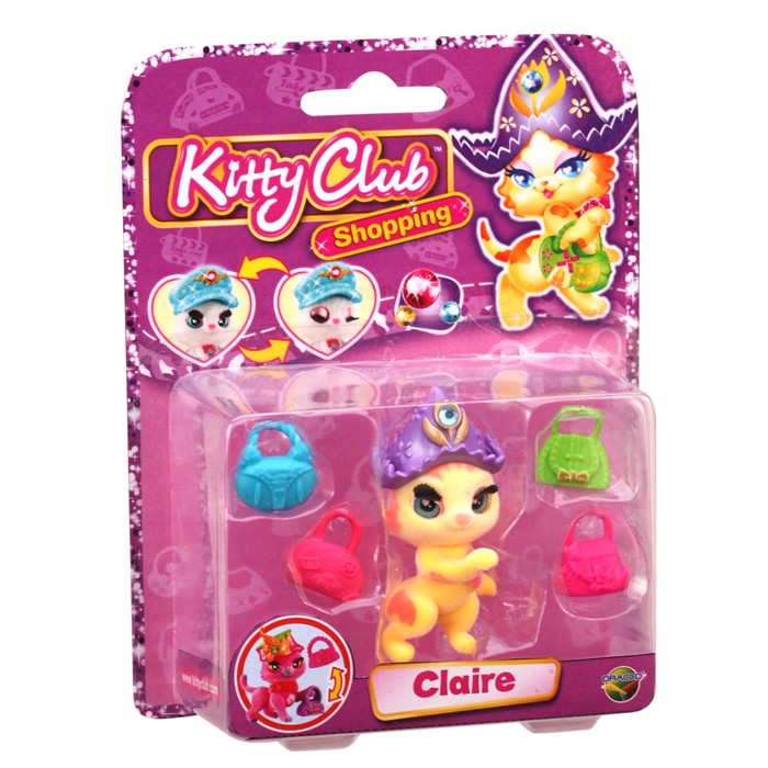 Игровой набор Kitty Club Shopping "Я люблю сумочки" в блистере