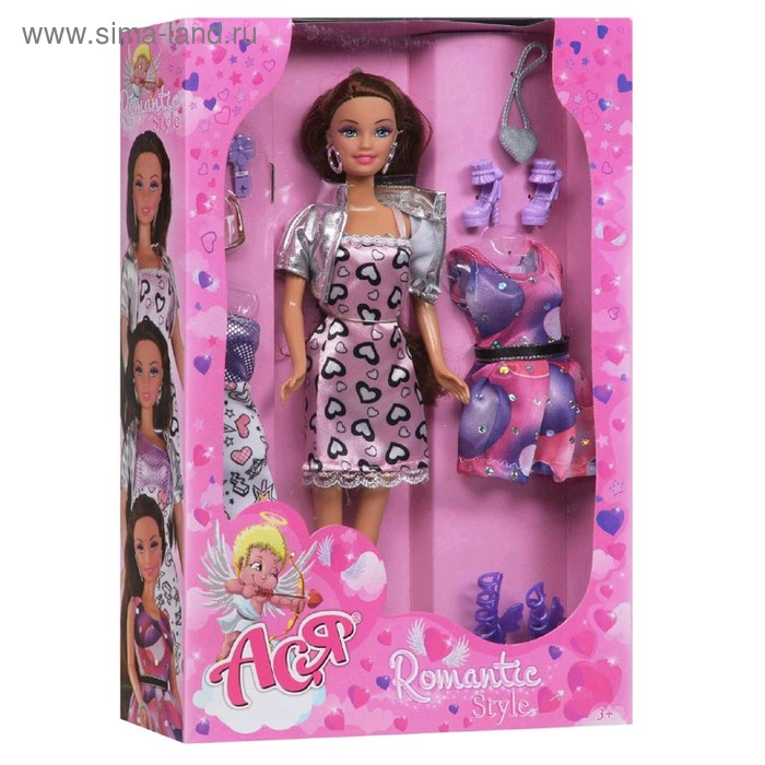 фото Игровой набор кукла ася «романтический стиль», 28 см, дизайн 2 toys lab
