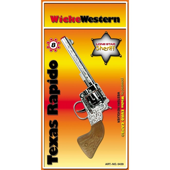 Пистолет "Texas Rapido", 8-зарядный, 214 мм