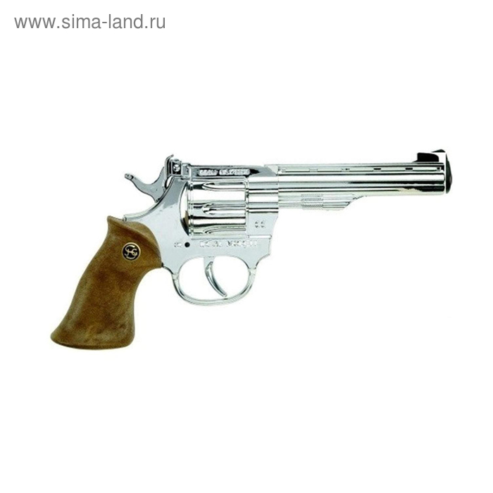  Пистолет «Kadett silber», 100-зарядный, 19 см, упаковка-короб