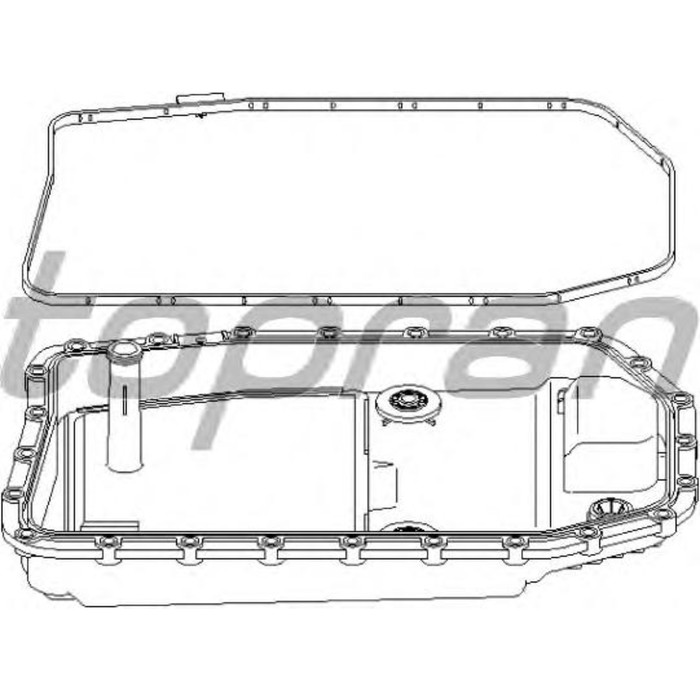 Фильтр АКПП с поддоном в сборе HANS PRIES 500992786