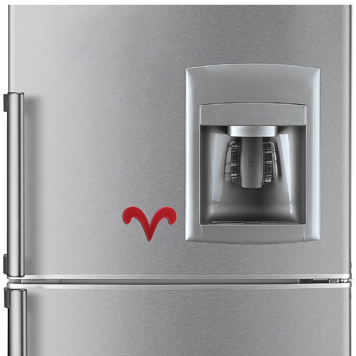 Бархатный магнит "Овен"