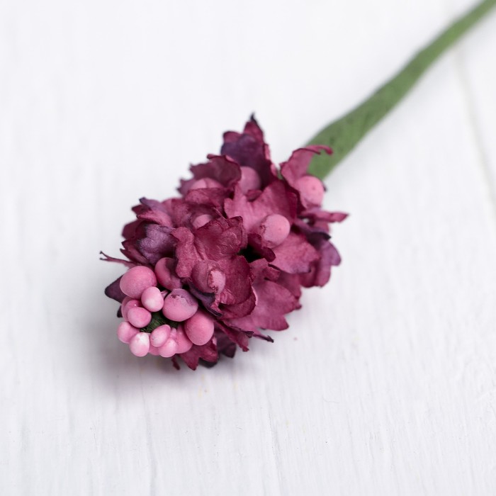 Искусственный цветок "Сирень" розовая 48 см