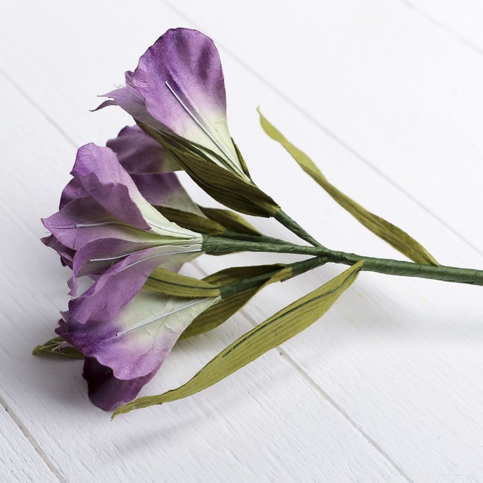 Искусственный цветок "Альстрёмерия" сиреневая 48 см
