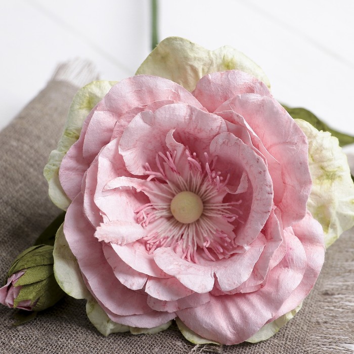 Искусственный цветок "Волшебная роза" 40 см