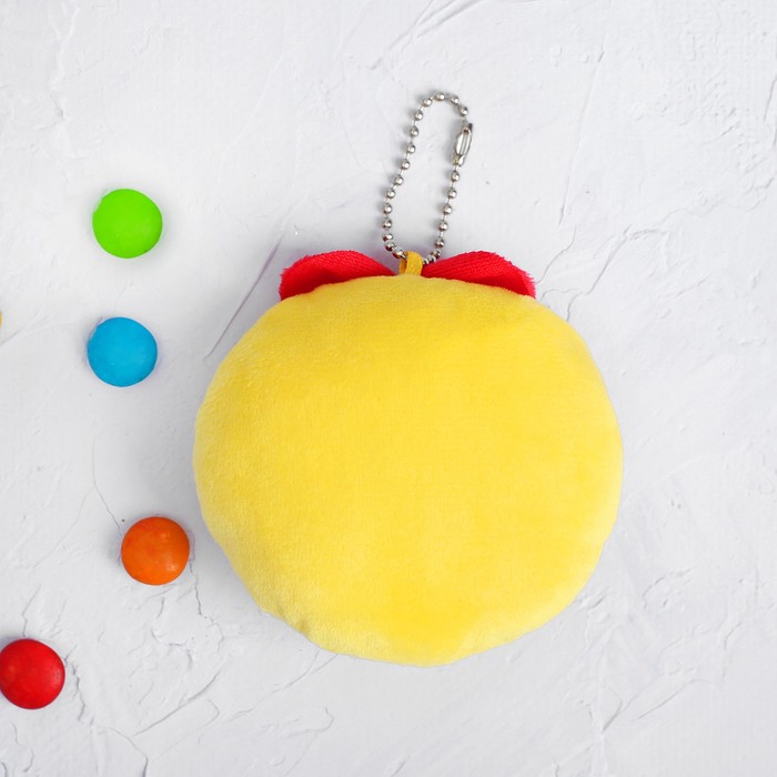 Мягкая игрушка-подвеска смайлик "Милашка", 9 см