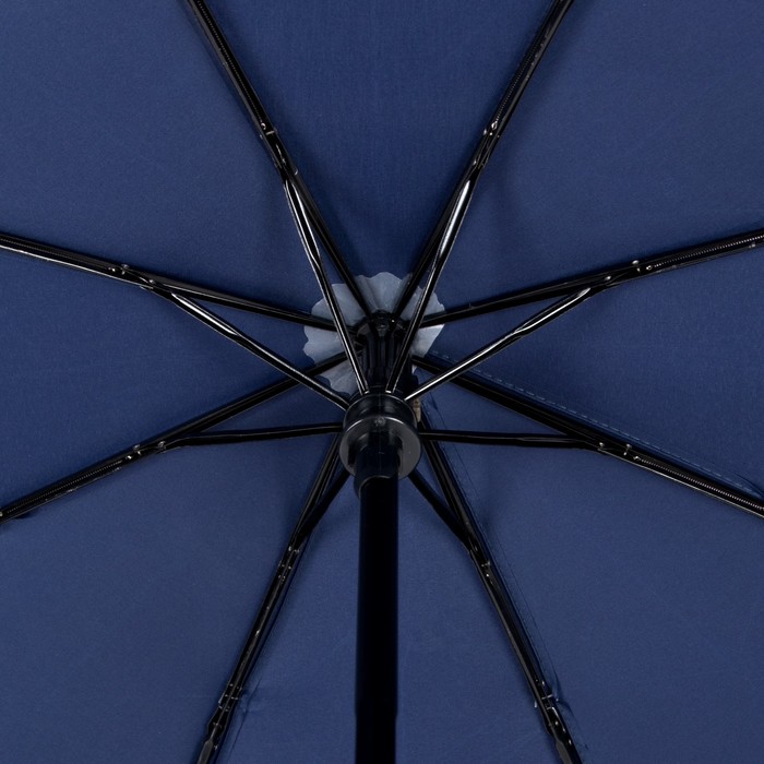 Зонт автоматический "Однотонный", R=50см, цвет синий