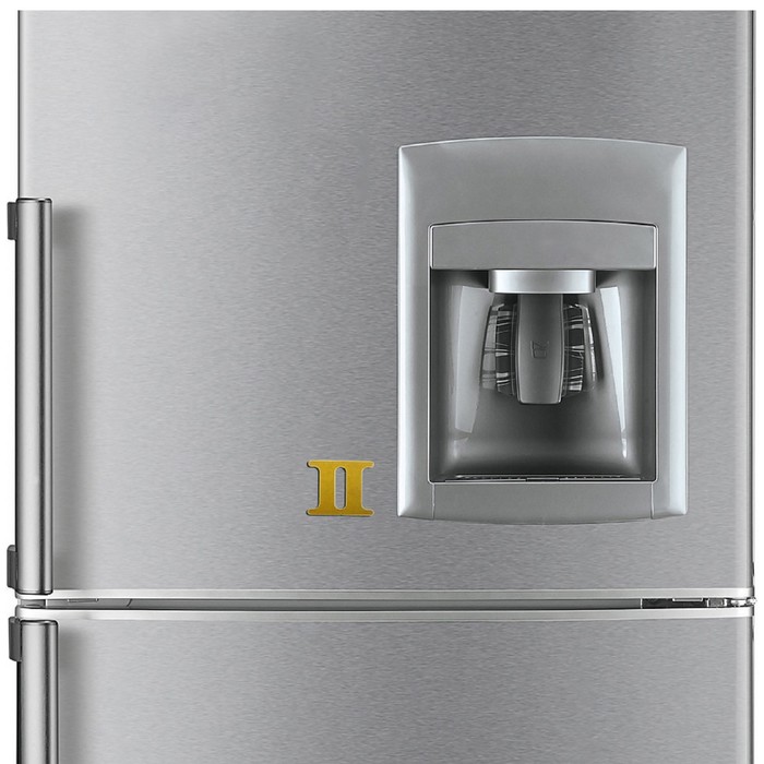 Бархатный магнит "Близнецы"