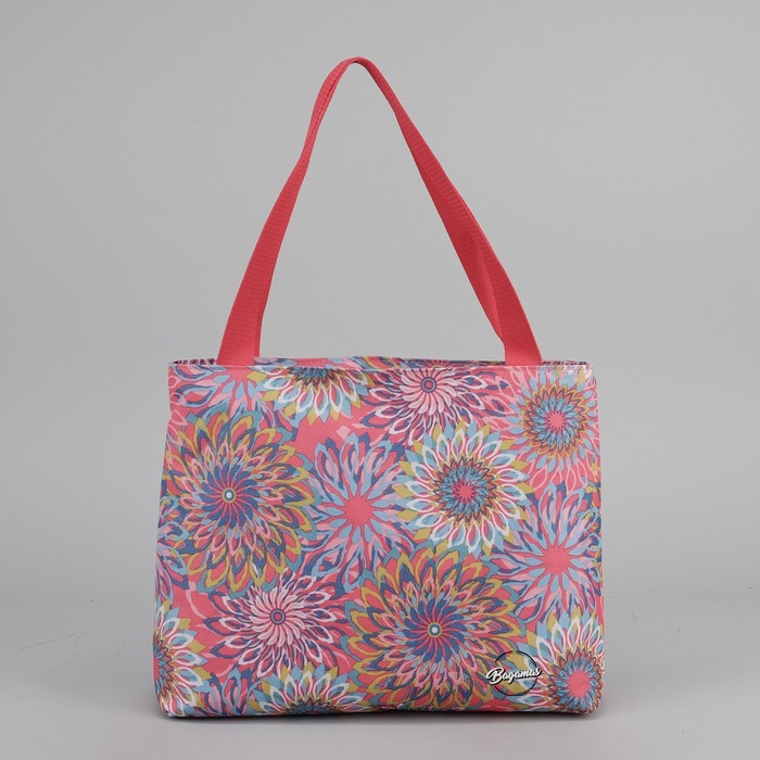 Сумка летняя "Астра", отдел на молнии, цвет розовый