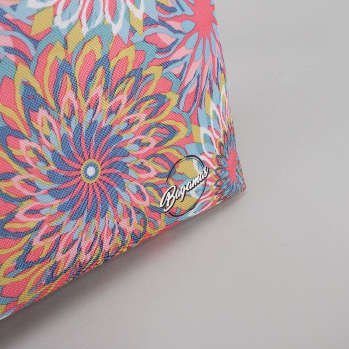 Сумка летняя "Астра", отдел на молнии, цвет розовый