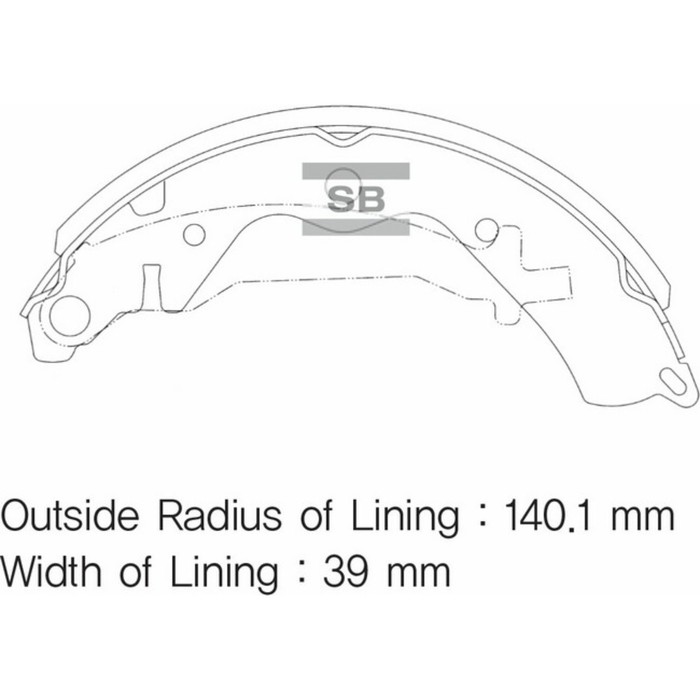 Колодки тормозные  HI-Q SA059