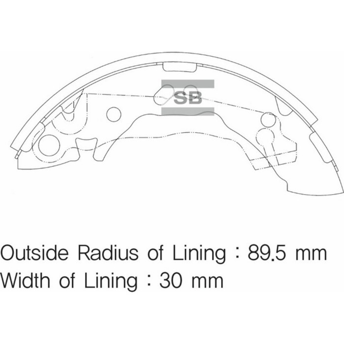 Колодки тормозные  HI-Q SA096