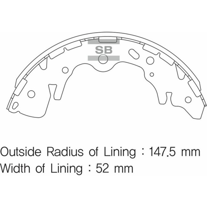 Колодки тормозные  HI-Q SA136