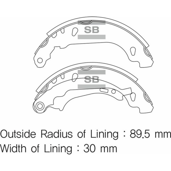 Колодки тормозные  HI-Q SA157