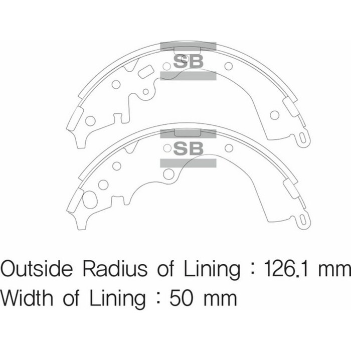 Колодки тормозные  HI-Q SA168