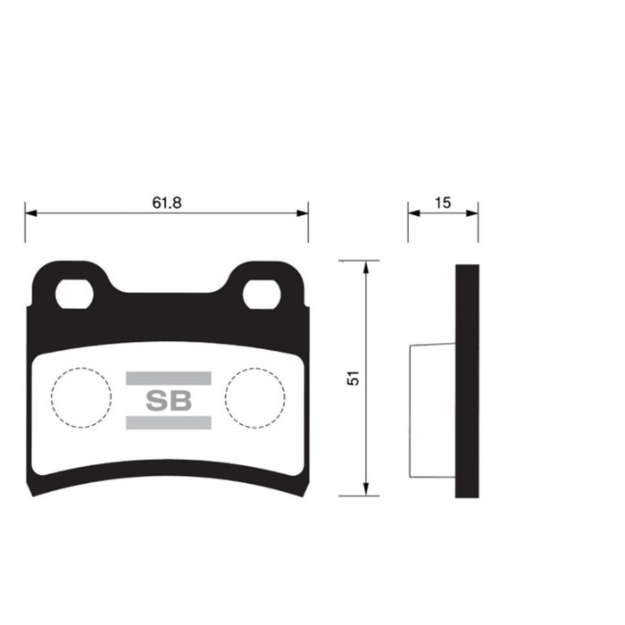 Колодки тормозные  HI-Q SP1064