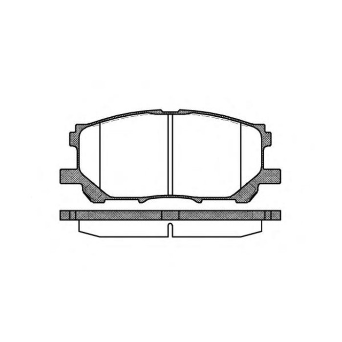 Колодки тормозные  REMSA 103900
