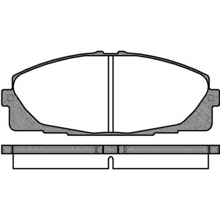 Колодки тормозные  REMSA 132500
