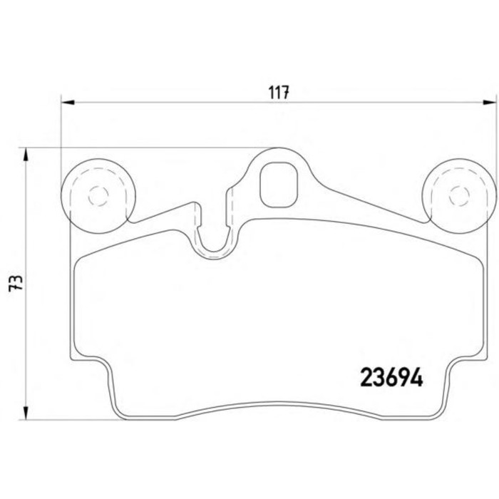 Колодки тормозные  TEXTAR 2369402