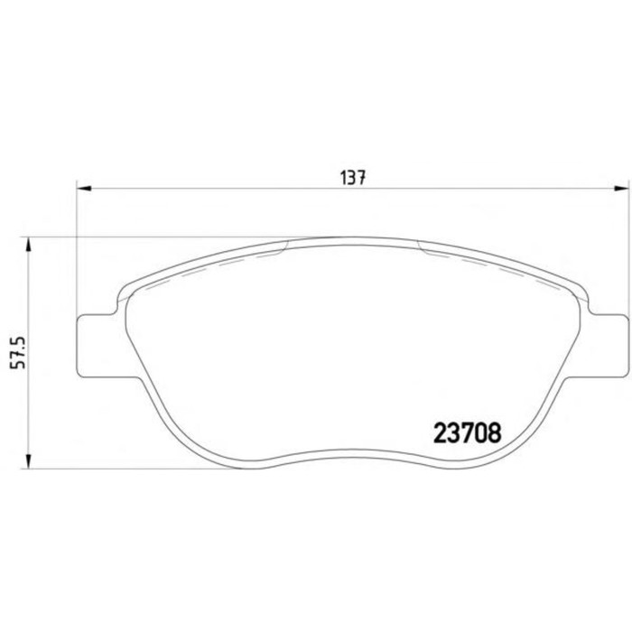 Колодки тормозные  TEXTAR 2370803