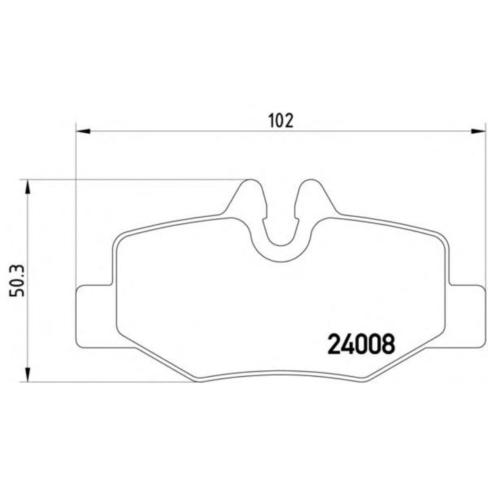 Колодки тормозные  TEXTAR 2400801