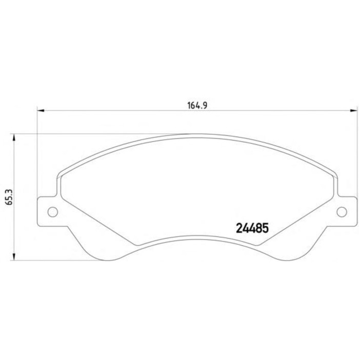 Колодки тормозные  TEXTAR 2448501