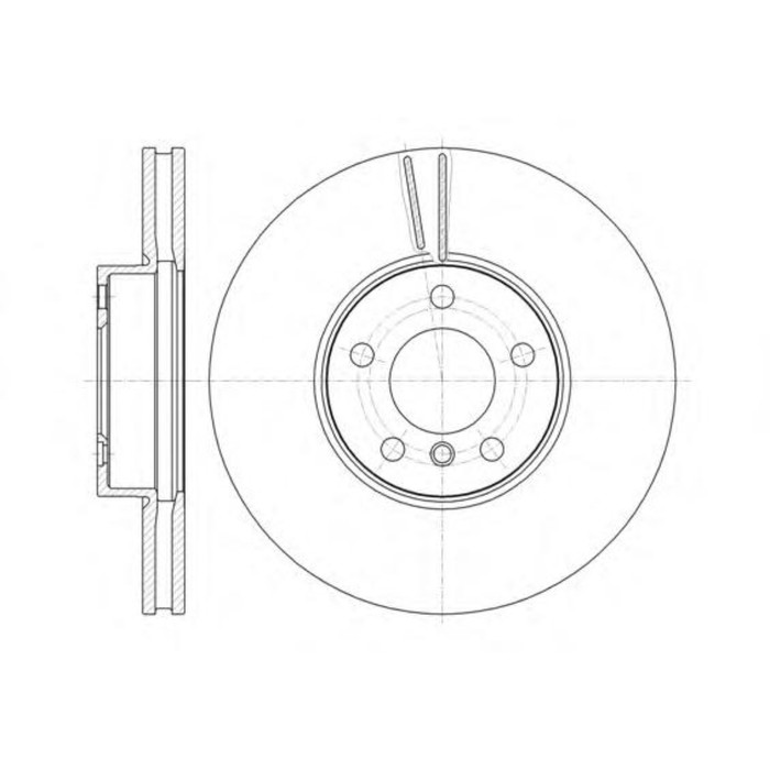 Диск тормозной REMSA 6130710