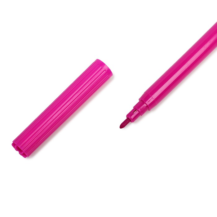 Фломастеры 18цв в картонной коробке Yalong вентилируемый колпачок МИКС