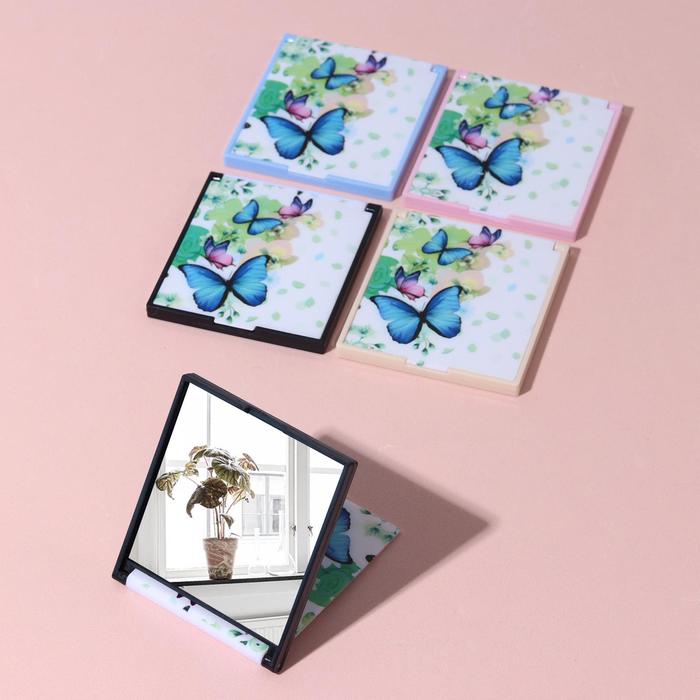 Зеркало компактное "Бабочки"