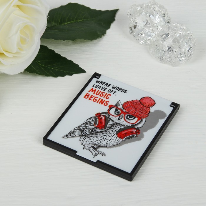 Зеркало компактное "Сова"