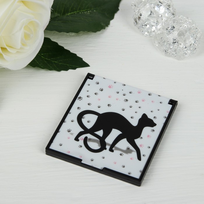 Зеркало компактное "Кошка"