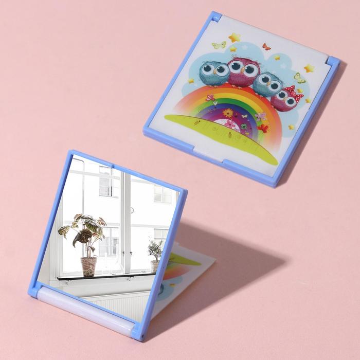 Зеркало компактное "Совушки"