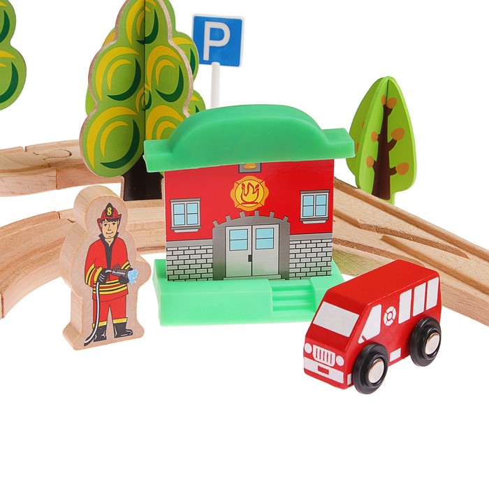 Железная дорога "Едем на рыбалку"