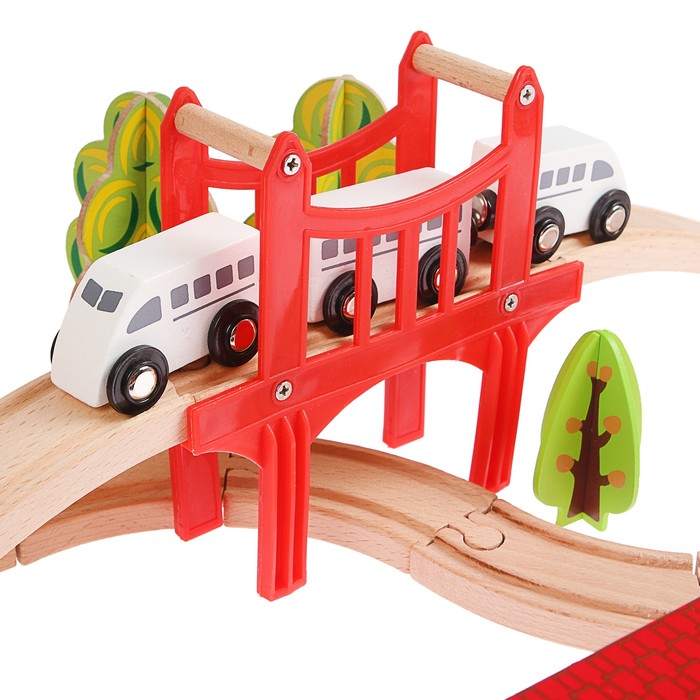 Железная дорога "Едем на рыбалку"