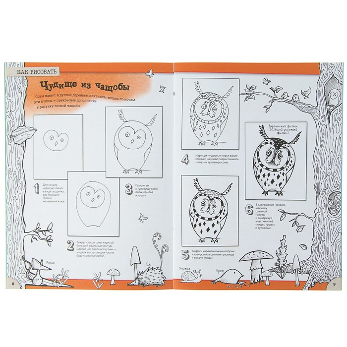 Удивительные животные со всего света!Более 100обитат. Земли в разных стилях.Давай рисовать