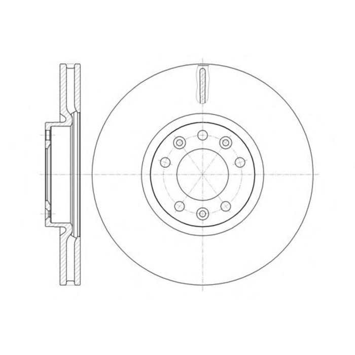 Диск тормозной REMSA 6147210